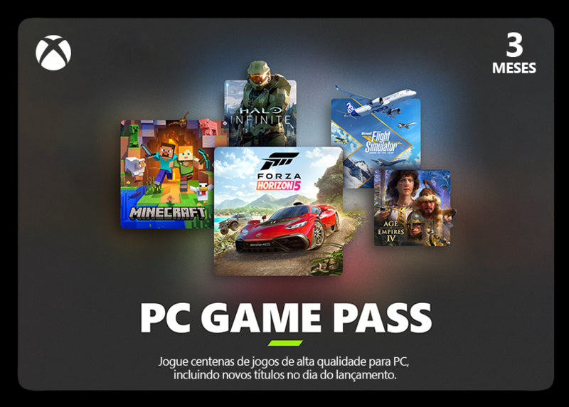 Brazil XBox Game Pass PC 3M DDP